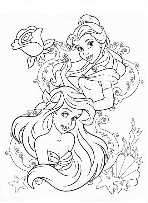 Prinzessin Ausmalbilder Disney Princess Coloring Pages Disney Porn