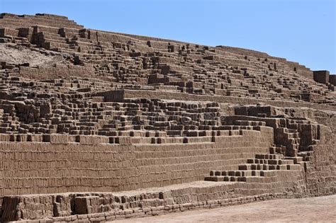 Huaca Pucllana Or Huaca Juliana Is A Great Adobe And Clay Pyramid