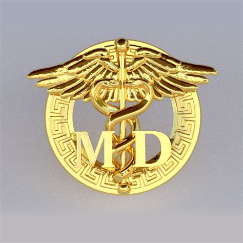 Medical Pin Md Greek Design T For Doctor Army Doctor Etsy In 2021