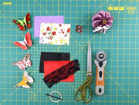 How To Make Fabric Butterflies In Minutes Origami Fabric Tutorial ⋆