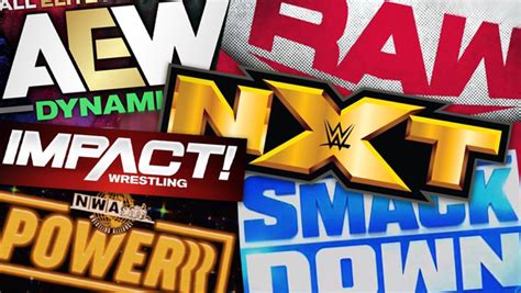 Wrestling Show Logos