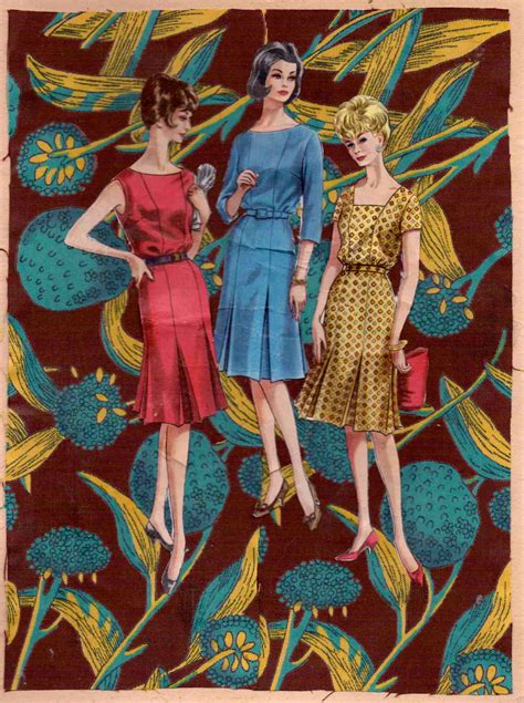 Collage With Vintage Pattern And Textile Vintage Fashion Fashion Vintage Pattern