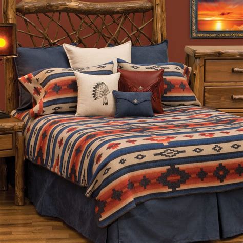 Redrock Canyon Deluxe Bed Set Queen Southwestern Bedroom Decor