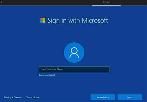 Windows 10 Initial Setup Local Account What Is Going On