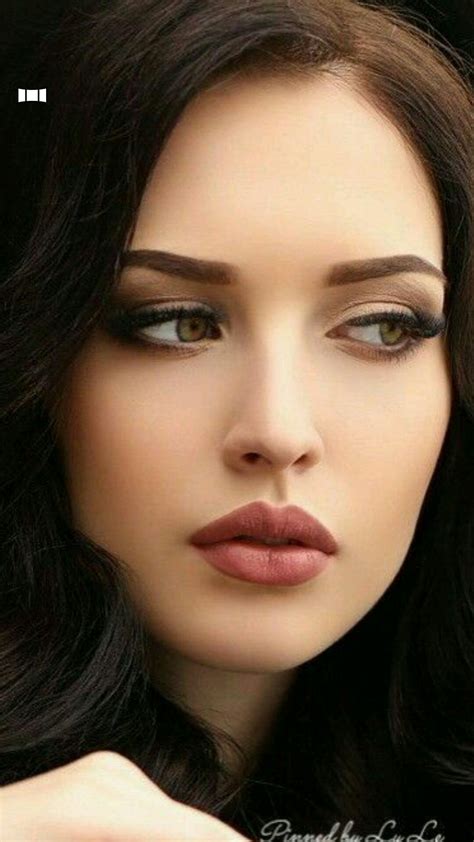 pin by runa iv on stunning faces brunette beauty beautiful girl face woman face