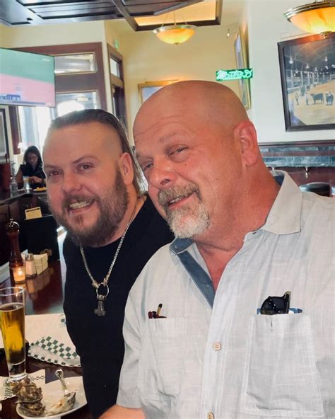 ‘pawn Stars Lead Rick Harrison Posts Unrecognizable Throwback Photos Of Son Adam Following