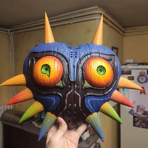 Mm 3d Printed Majoras Mask Rzelda