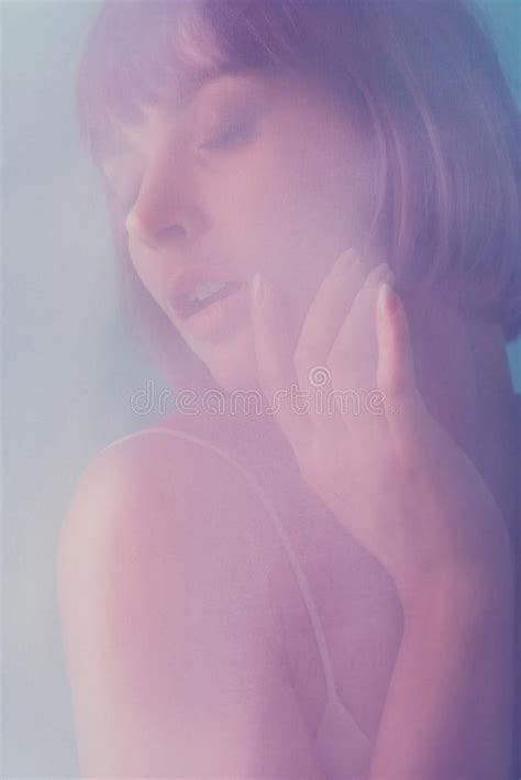 Beautiful Seductive Girl Posing In Lace Bra Stock Image Image Of Posing Slim 119792133