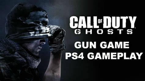 Call Of Duty Ghost Gun Game Ps4 Gameplay Youtube