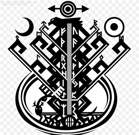 Odin Yggdrasil Runes Symbol Norse Mythology Png 800x800px Odin