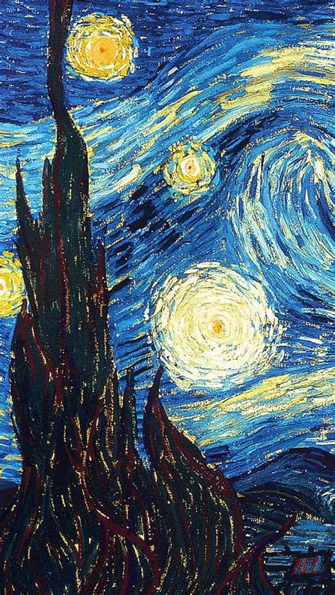 The starry night is very popular among our oil paintings for sale, there are five 3. Download wallpaper 938x1668 vincent van gogh, the starry ...