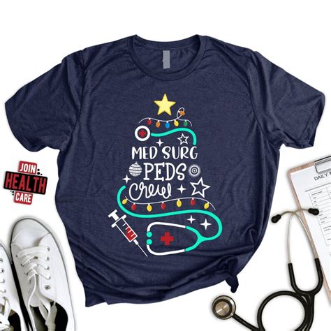 Med Surg Peds Crew Shirt Medical Surgical Pediatric Nurse Etsy