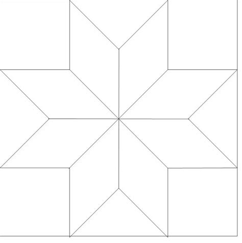point star outline  barn quilt patterns quilt