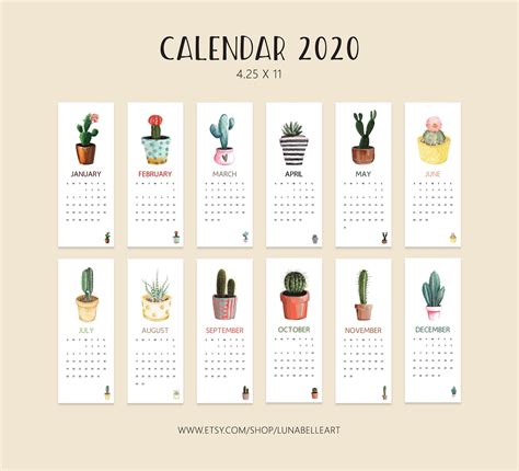 Template Kalender 2021 Aesthetic Pinterest Celoteh Bijak