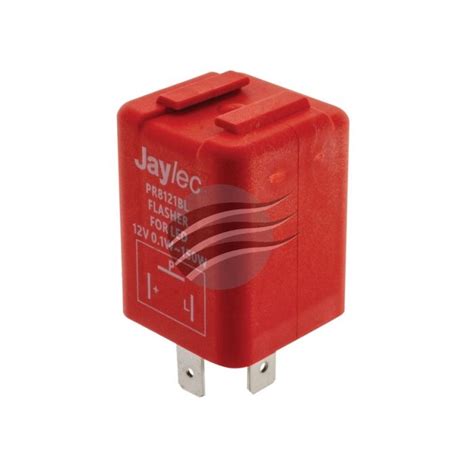 Jaylec Pr8121bl Electronic Led Flasher Relay 12 Volt 3 Pin Max 150 Watt