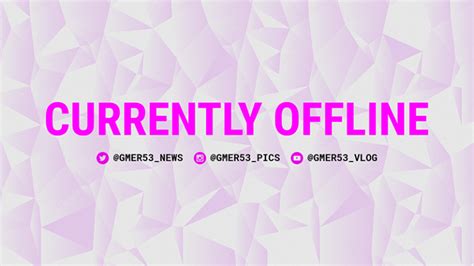 Go Offline With Amazing Twitch Offline Banners Placeit