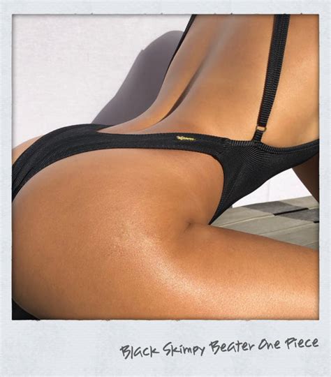 Skimpy Beater One Piece Black Skimpy Swimwear