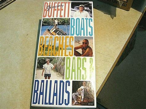 Jimmy Buffet Boats Beaches Bars And Ballads 4 Cd Box Set And Parrot Head