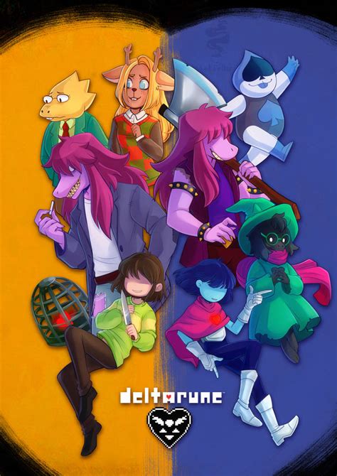 Deltarune Poster By Lemna On Deviantart