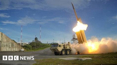 Thaad Us Begins Deploying Missile Defence System In South Korea Bbc News