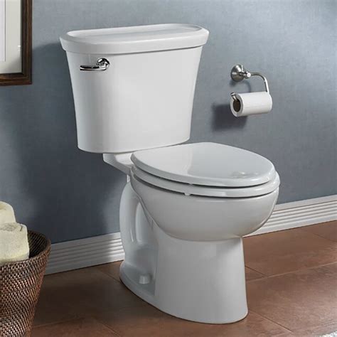 American Standard Laurel White Elongated Toilet Seat In The Toilet