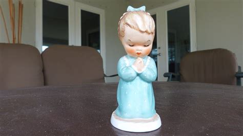 Vintage 1957 Goebel A Childs Prayer Girl Praying Porcelain Figurine
