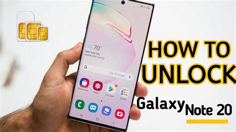 How To Unlock Any Samsung Device Galaxy Note 20note 20 Ultra Fast