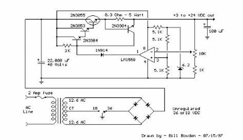 32v power supply circuit diagram