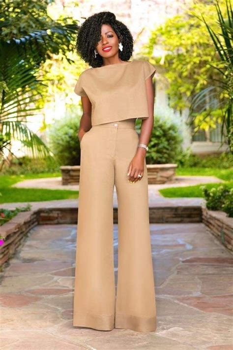 Classy Outfits Chic Outfits Dress Outfits Fashion Dresses Tops For Palazzo Pants Linen Crop