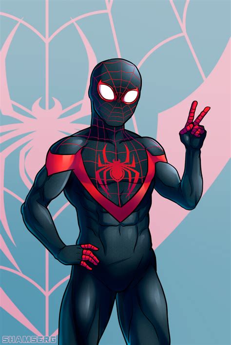Spider Man Miles Morales By Shamserg On Deviantart