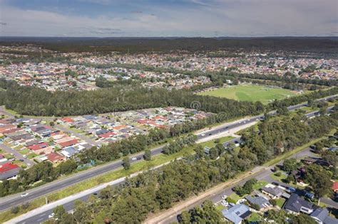 Aerial View Of The Suburb Of South Penrith In Greater Sydney In