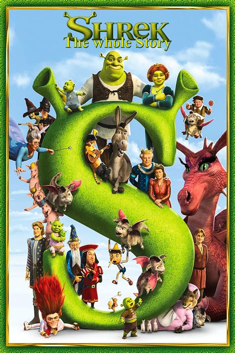 Shrek Collection Dreamworks Set Part 1 Plexposters