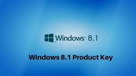 Windows 81 Product Key And Activation Methods 100 Working Tech