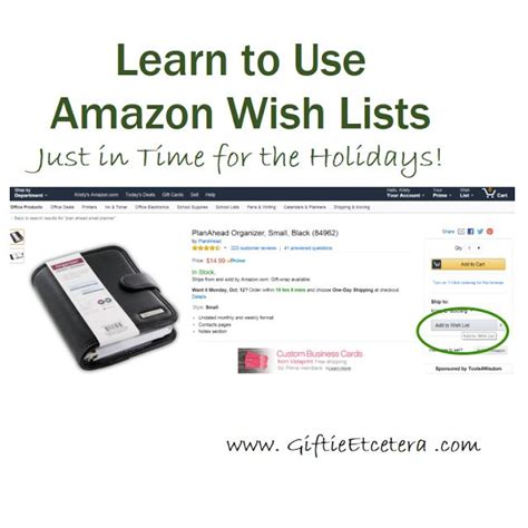 Amazon Wish Lists And How To Use Them Wishlist Custom Business