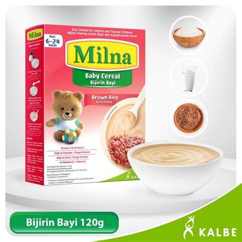 Milna Baby Cereal 120g Shopee Malaysia