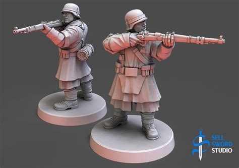 Sellsword Miniatures Working On New Wwii German Infantry Ontabletop
