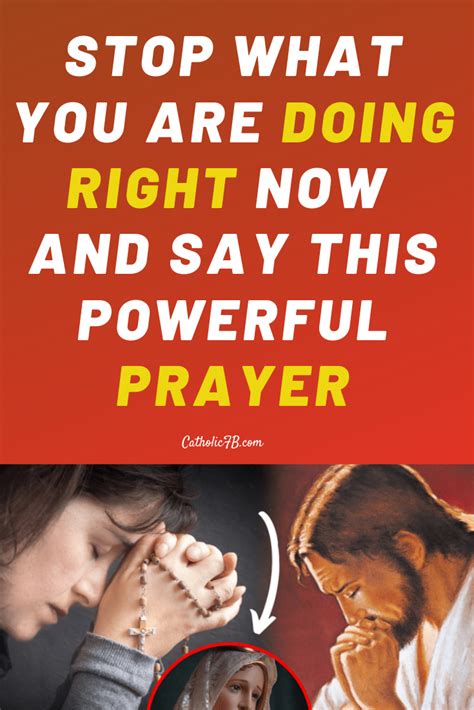 Stop Whatever You Are Doing And Say This Powerful Prayer Now Power Of