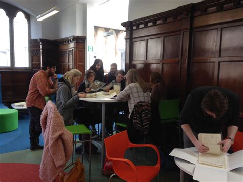 Creative Writing Students In The Archives Special Collections And