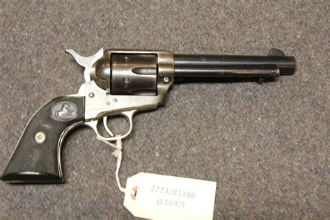 Sold Price Colt Saa 2nd Generation 45lc Revolver Used April 6
