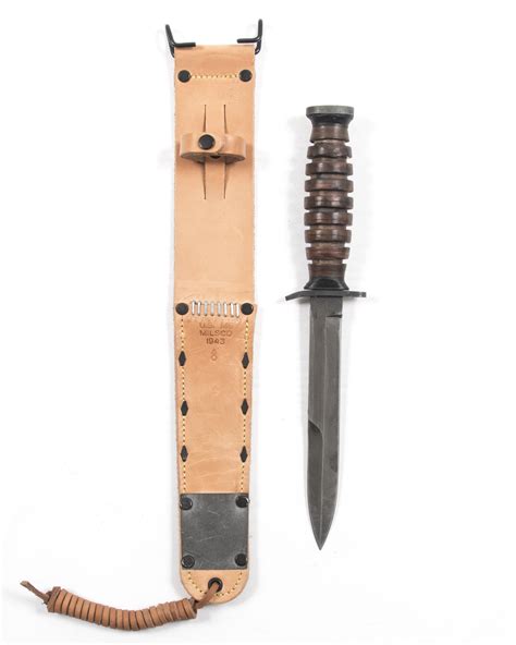 Wwii M3 Trench Knife With M6 Scabbard