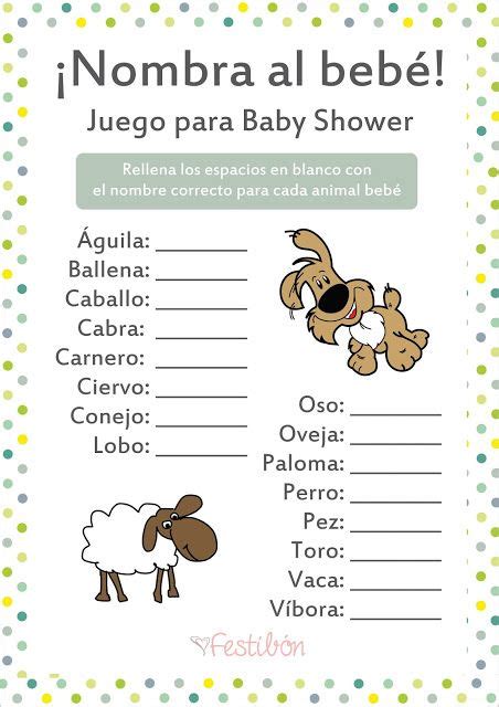 Juegos Para Baby Shower Gratis Juegos Para Baby Shower Pinterest