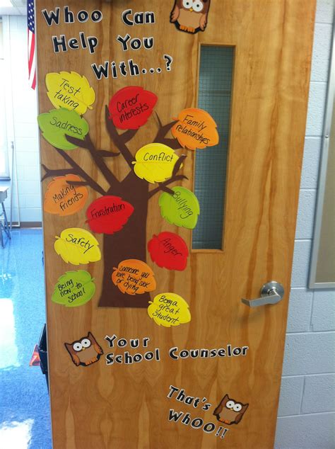 School Counselor Office Door Decoration School Counselor Office