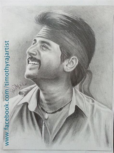 Sivakarthikeyan Drawing by Timothy Raj Your sketch stock images are ready.