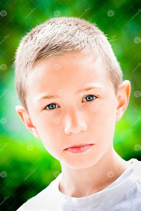 Child Serious Facial Expression Stock Image Image Of Children