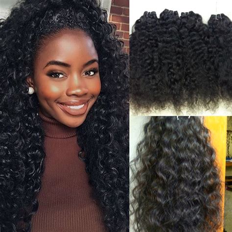 Naturally Curly Malaysian Hair For Sale Human Hair Extensions Human