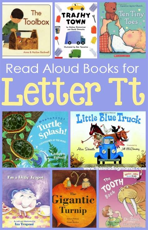 You can easily compare and choose from the 10 best books for kindergarten boys for you. Read Aloud Books for the Letter T | Read aloud books ...