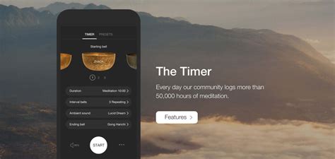 Insight timer 練習冥想計時器 App，包含 6000 個免費冥想課程