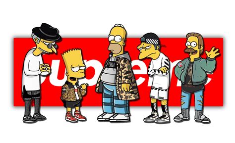 Check out our supreme simpsons selection for the very best in unique or custom, handmade did you scroll all this way to get facts about supreme simpsons? Simpson Supreme Wallpapers - Wallpaper Cave