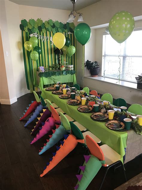 Dinosaur Themed Birthday Party Games