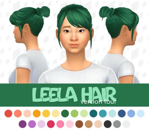 Leela Hair V4 The Sims 4 Download